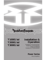 Rockford Fosgate Power Elite T20001bd Manuale utente