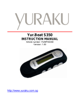 YURAKU YUMP3S350 Manuale utente