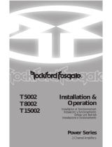 Rockford Fosgate Power Elite T5002 Manuale del proprietario