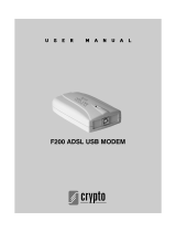 Crypto F200 Manuale utente
