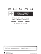 Rockford Fosgate Punch P1694 Installation & Operation Manual