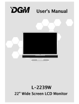 DGM L-2239W Manuale utente