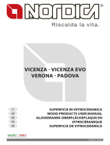 La Nordica Ceramic glass top kit for the Vicenza Evo kitchen Manuale del proprietario