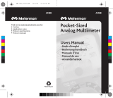 Meterman AM8B Manuale utente