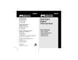 Wavetek Meterman TMD90 Manuale utente