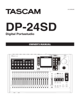Tascam DP-24SD Manuale del proprietario