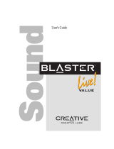 Creative Sound Blaster Live! CT4660 Manuale utente