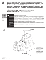 Allen-Bradley 193-EEGF E1 PLUS Application And Installation Bulletin
