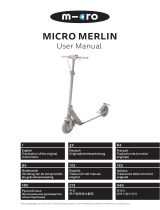 Micro Mobility Micro Merlin frein tambour Manuale utente