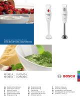 Bosch CleverMixx Spotlight MFQ2520B Manuale del proprietario