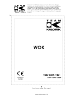 KALORIK TKG WOK 1001 Manuale del proprietario