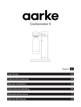 Aarke Carbonator II - Blanc Manuale del proprietario