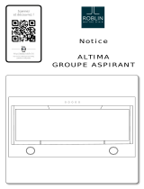 ROBLIN ALTIMA 560 INOX Manuale del proprietario
