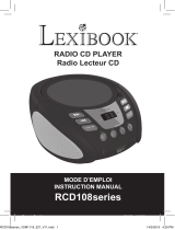 Lexibook RCD108SP Spider Man Manuale del proprietario