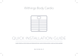 Withings Body Blanche Manuale del proprietario