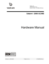 Varian Saturn 2000 GC/MS Manuale utente