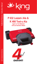 King Lezzet-i Ala P 632 Manuale utente