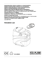 DAB FEKABOX 110 Series Instruction For Installation And Maintenance