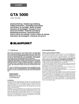 Blaupunkt gta 5000 Manuale del proprietario