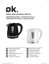OK. OWK 402-B Manuale utente