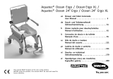 Invacare Aquatec Ocean Ergo XL Manuale utente