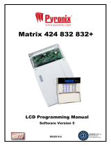 Pyronix Matrix 832 Programming Manual