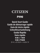 Citizen MX0001-12X Manuale del proprietario