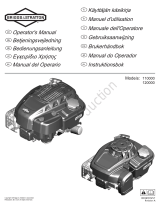 Simplicity ENGINE, MODEL 110000 120000, PROFESSIONAL SERIES Manuale utente