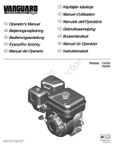 Simplicity ENGINE, MODELS 130000 190000, VANGUARD Manuale utente