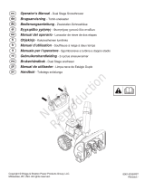 Simplicity SNOWTHROWER, DUAL STAGE, NON-BRANDED, LIGHT DUTY Manuale utente