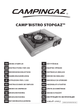 Campingaz CAMP’BISTRO STOPGAZ Manuale del proprietario