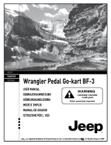 Jeep Wrangler Pedal Go-kart BF-3 Manuale utente