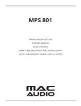 MAC Audio MPS 801 Manuale utente