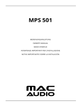 MAC Audio MPS 501 Manuale utente
