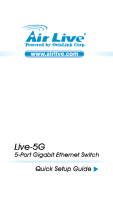 Air Live LIVE-5G Manuale del proprietario