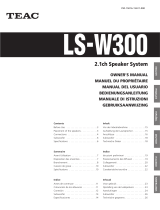 TEAC LS-W300 Manuale utente