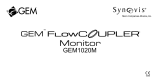 GEM FlowCOUPLER GEM1020M Manuale utente