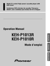Pioneer KEH-P1010R Manuale del proprietario