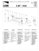 CAME CAT-X24 Manuale utente