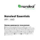 Nanoleaf Essentials Smart A19 Bulb (NL45-0800WT240E27) Manuale utente