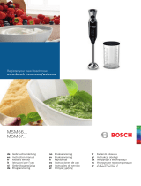 Bosch MSM67160 Manuale utente