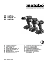 Metabo SB 18 LT BL (602316550) Manuale utente