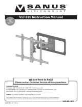 Sanus VLF220-B1 Black Manuale utente