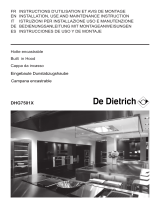 De Dietrich DHG7501X Manuale del proprietario