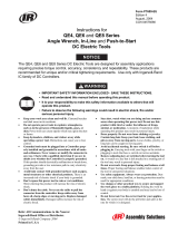 Ingersoll-Rand QE8 Series Instructions Manual