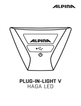 Alpina PLUG-IN-LIGHT V HAGA LED Manuale utente