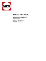 Electrolux EFP9300 Manuale del proprietario