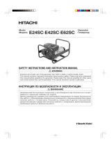 Hitachi E24SC Manuale utente