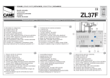 CAME ZL37F Manuale utente