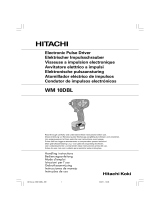 Hitachi WM 10DBL Istruzioni per l'uso